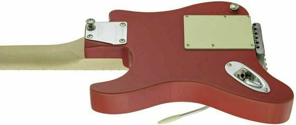 Elektriska gitarrer Traveler Guitar Travelcaster Deluxe Fiesta Red - 4