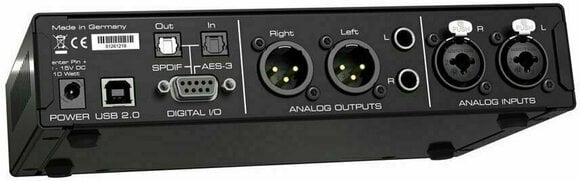Digitálny konvertor audio signálu RME ADI-2 Pro FS BK Edition - 4