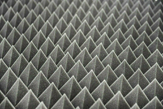 Absorbent foam panel Audiotec S220-050 50x50x5 Dark Grey - 2