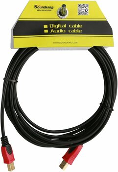 USB кабел Soundking BS015 2 m USB кабел - 3