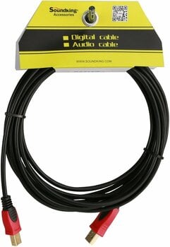 USB-kabel Soundking BS015 5 m USB-kabel - 3