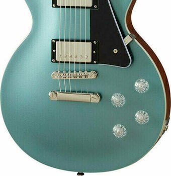 Elektromos gitár Epiphone Les Paul Modern Faded Pelham Blue - 2