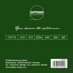 Guitar strings Optima 1747-EL 24K Gold Acoustics Guitar strings - 1