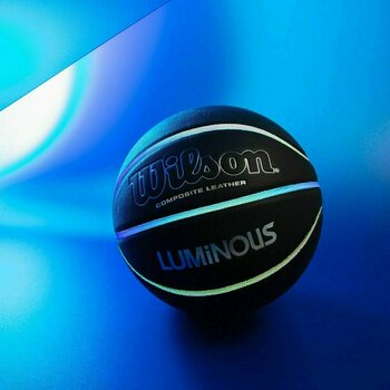 Баскетбол Wilson Luminous Basketball Iridescent 29,5"-7-Официален Баскетбол - 4