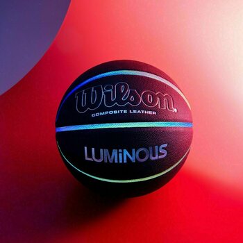 Basketbal Wilson Luminous Basketball Iridescent 29,5"-7-Oficiálna Basketbal - 5