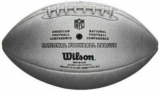 American football Wilson Duke Metallic Edition Silver American football - 2