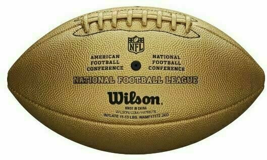 American football Wilson Duke Metallic Edition Gold American football - 2