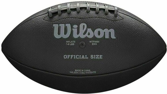 Football américain Wilson NFL Jet Black Futball Jet Black Football américain - 2