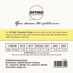 Guitar strings Optima 1760-M Vintageflex Acoustics Guitar strings - 1