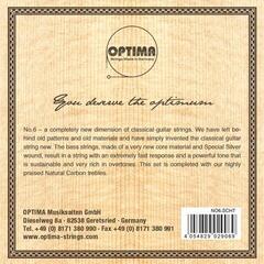 Nylon Konzertgitarren Saiten Optima NO6-SCHT Special Silver No.6 Classics Nylon Konzertgitarren Saiten - 1