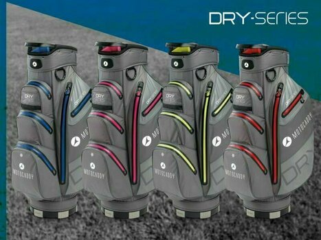 Golftaske Motocaddy Dry Series Charcoal/Blue Golftaske - 2