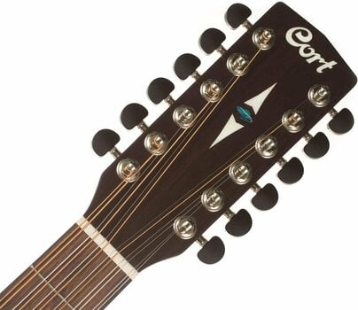 12-snarige akoestische gitaar Cort Earth 70-12 Open Pore Natural - 3