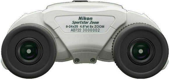 Verrekijker Nikon Sportstar Zoom 8 24×25 White Verrekijker - 4