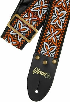 Textile guitar strap Gibson The Orange Lily - 2
