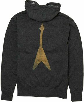 Hoodie Gibson Flying V Dark Grey L Hoodie - 2
