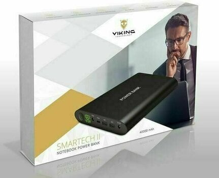 Banques d'alimentation Viking Technology Smartech II Quick Charge 3.0 40000 mAh Noir Banques d'alimentation - 6
