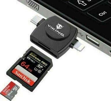 Memory Card Reader Viking Technology SD/microSD VR4V1W - 4