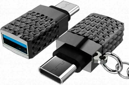 Adapter USB Viking Technology Reduction USB-C 3.0 to USB-A 3.1 Black - 2