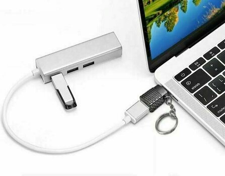 Adattatore USB Viking Technology Reduction USB-C 3.0 to USB-A 3.1 Black - 5