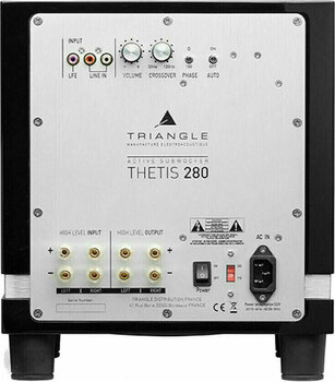 Caisson de basses Hi-Fi
 Triangle Thetis 280 Black - 3