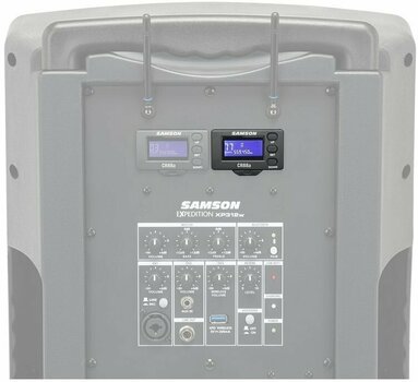 Battery powered PA system Samson XP312W Battery powered PA system - 7