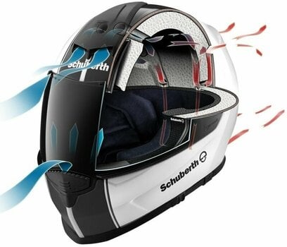 Helmet Schuberth S2 Sport Matt Black L Helmet - 5