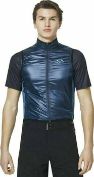 Veste de cyclisme, gilet Oakley Packable Vest 2.0 Black Iris L Veste - 2
