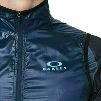 Giacca da ciclismo, gilet Oakley Packable Vest 2.0 Black Iris L Veste - 4