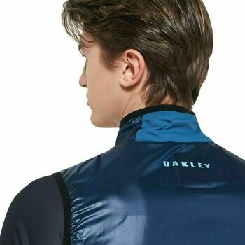 Kolesarska jakna, Vest Oakley Packable Vest 2.0 Black Iris L Telovnik - 5