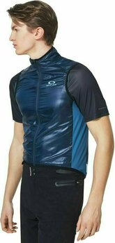 Fahrrad Jacke, Weste Oakley Packable Vest 2.0 Black Iris L Weste - 6
