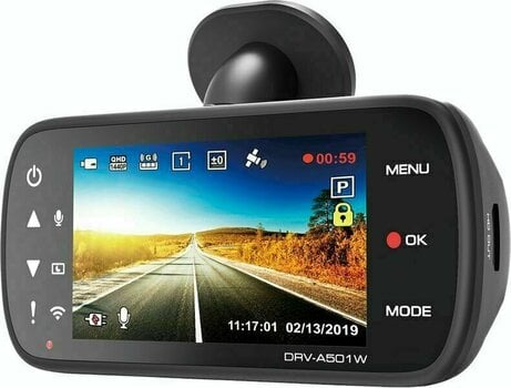 Dash Cam / Bilkamera Kenwood DRV-A501W Sort Dash Cam / Bilkamera - 5