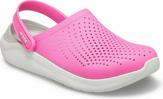 Unisex cipele za jedrenje Crocs LiteRide Clog Electric Pink/Almost White 38-39 - 2