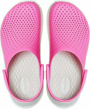 Unisex Schuhe Crocs LiteRide Clog Electric Pink/Almost White 39-40 - 4