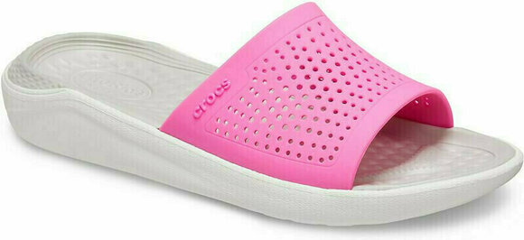 Obuv na loď Crocs LiteRide Slide Electric Pink/Almost White 38-39 - 2