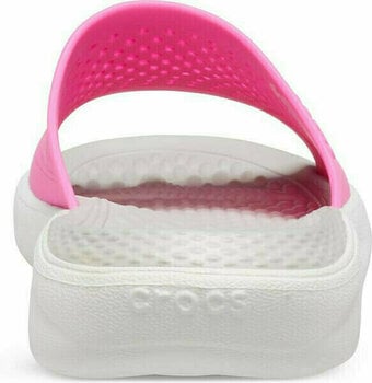 Unisex Schuhe Crocs LiteRide Slide Electric Pink/Almost White 38-39 - 5