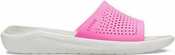 Obuv na loď Crocs LiteRide Slide Electric Pink/Almost White 39-40 - 3