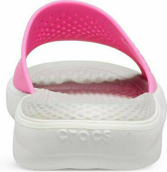 Unisex Schuhe Crocs LiteRide Slide Electric Pink/Almost White 41-42 - 5