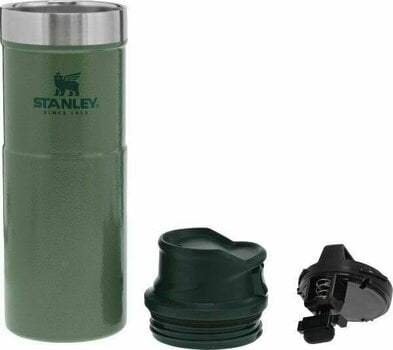 Thermo Stanley The Trigger-Action Travel 470 ml Hammertone Green Thermo - 3