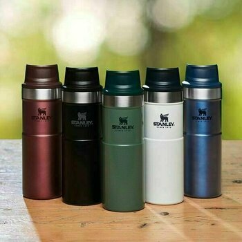 Thermos Flask Stanley The Trigger-Action Travel 470 ml Hammertone Green Thermos Flask - 6
