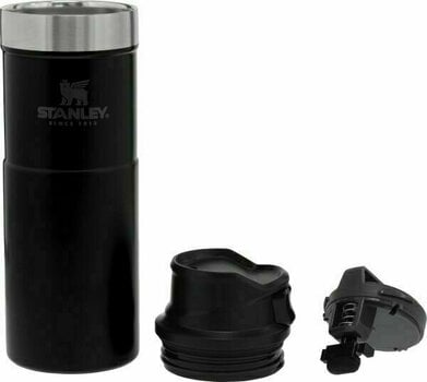 Thermoflasche Stanley The Trigger-Action Travel 470 ml Matte Black Thermoflasche - 3