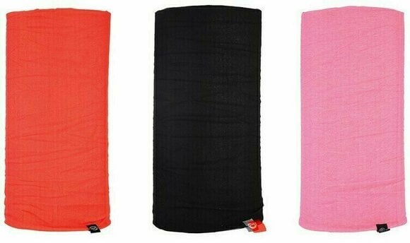 Motorcycle Neck Warmer Oxford Comfy Pink/Black/Red 3-Pack - 2