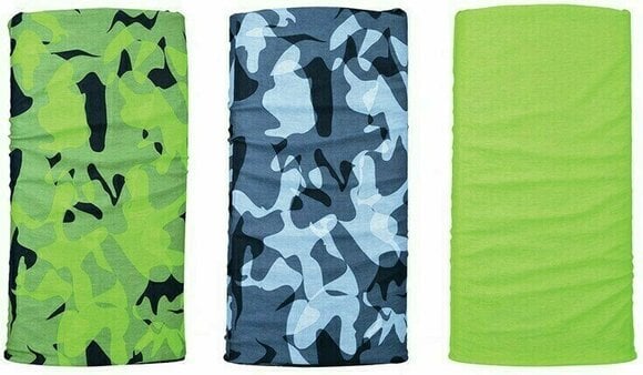 Motorcycle Neck Warmer Oxford Comfy Havoc Green 3-Pack - 3