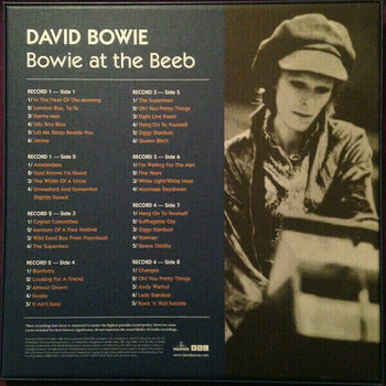 Vinyl Record David Bowie - Bowie At The Beeb (4 LP) - 2