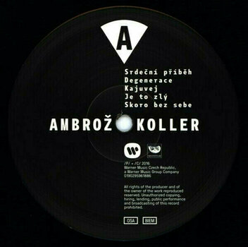 Vinyl Record Michal Ambrož & David Koller - Srdecni Pribeh (LP) - 4