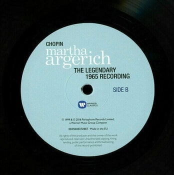 Vinyl Record Martha Argerich - Martha Argerich / Chopin:The Legendary 1965 Recording (LP) - 4
