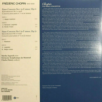 Hanglemez Martha Argerich - Chopin: Piano Concertos Nos. 1 & 2 (2 LP) - 4