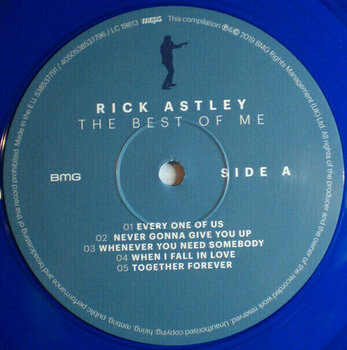 Vinyl Record Rick Astley - The Best Of Me (Limited Edition) (2 LP) - 3