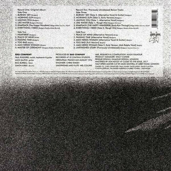 Vinylskiva Bad Company - Burnin' Sky (2 LP) - 2