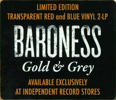 Δίσκος LP Baroness - Gold & Grey (Indie Exclusive) (Coloured) (2 LP) - 26