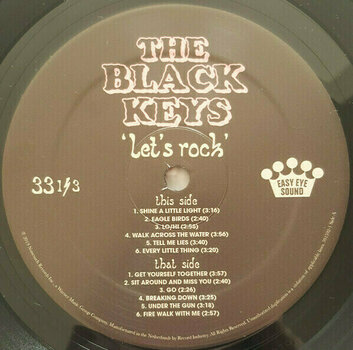 Disque vinyle The Black Keys - Let'S Rock (LP) - 3